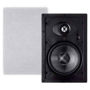 Alternative view of Monoprice - Alpha 6.5-Inch Carbon Fiber 2-way (pair) - In-Wall Speaker 13618