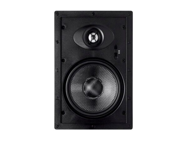 Monoprice - Alpha 6.5-Inch Carbon Fiber 2-way (pair) - In-Wall Speaker 13618