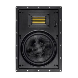 Alternative view of Monoprice - Amber 6.5-inch 2-way Carbon Fiber with Ribbon Tweeter (pair) - In-Wall Speaker 24433
