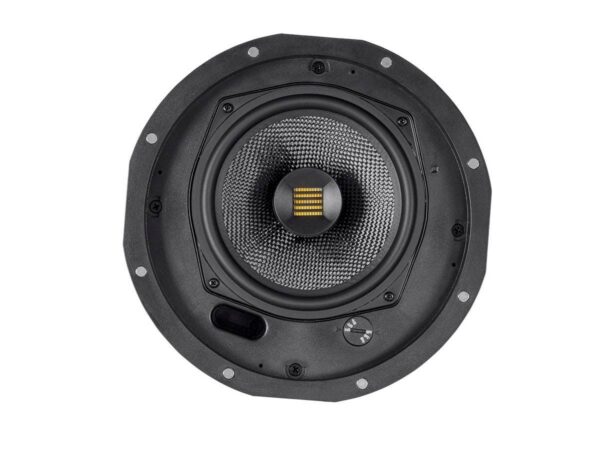 Monoprice - Amber 6.5-inch 2-way Carbon Fiber with Ribbon Tweeter (pair) - Ceiling Speaker 24434