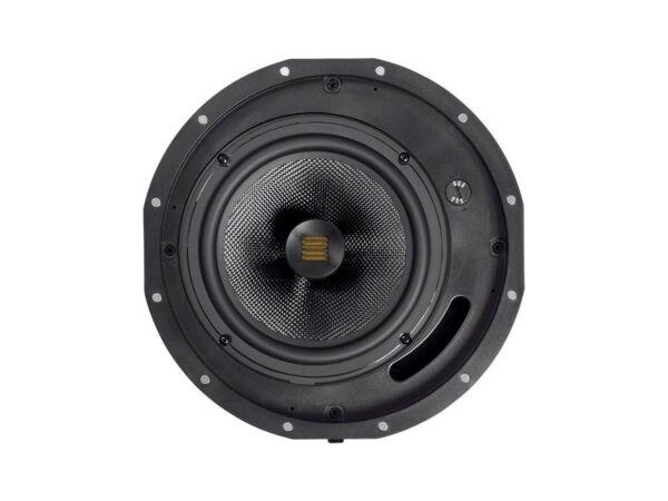 Monoprice - Amber 8-inch 2-way Carbon Fiber with Ribbon Tweeter (pair) - Ceiling Speaker 24435