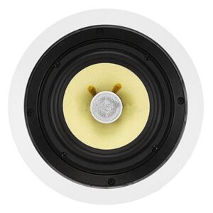 Monoprice - Caliber 6.5 inch Fiber-2-way (Pair), 120WATTS Peak - Ceiling Speaker 4103