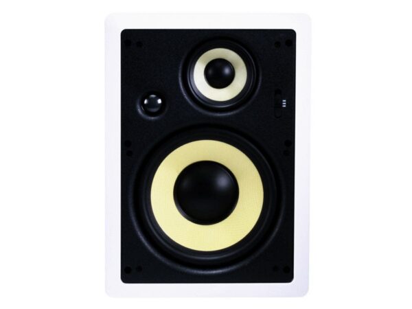 Monoprice - Caliber 8-Inch Fiber 3-Way (pair) - In-Wall Speaker 6816